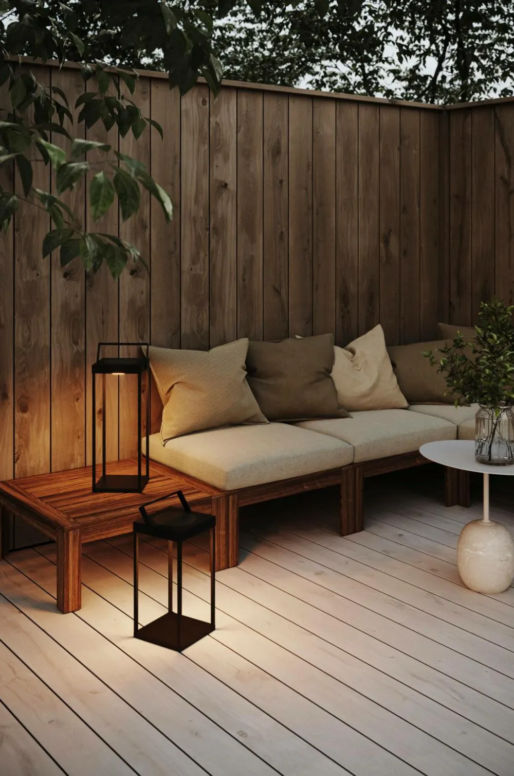 Markslöjd Udendørsbelysning>Solcelle lanterne Pure 553cm Sort