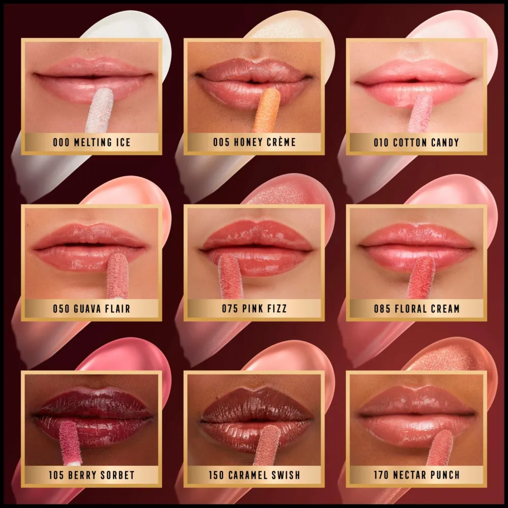 Max Factor Læber>2000 Calorie Lip Glaze 075 Pink Fizz