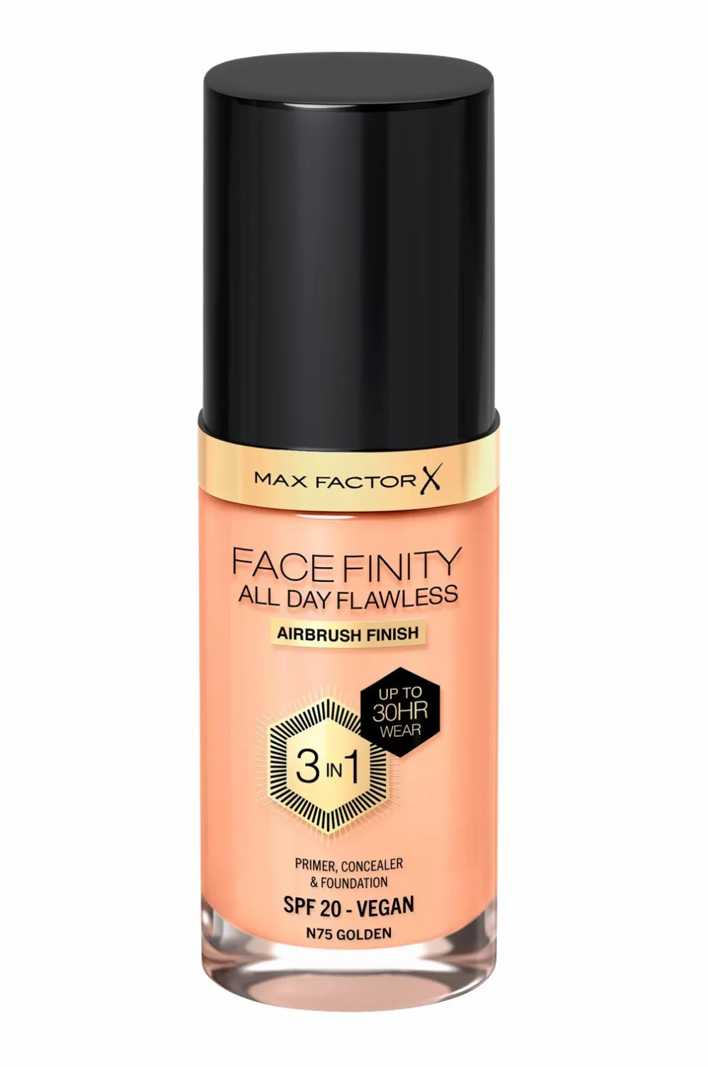 Max Factor Ansigt>All Day Flawless 3in1 Foundation 75 Golden