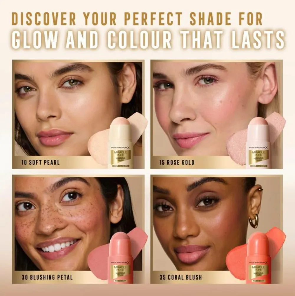 Max Factor Miracle Pure Luminous Touch Blushing Petal 30