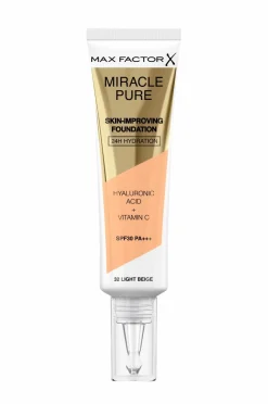 Max Factor Ansigt>Miracle Pure Foundation 30 ml 32 Light beige.