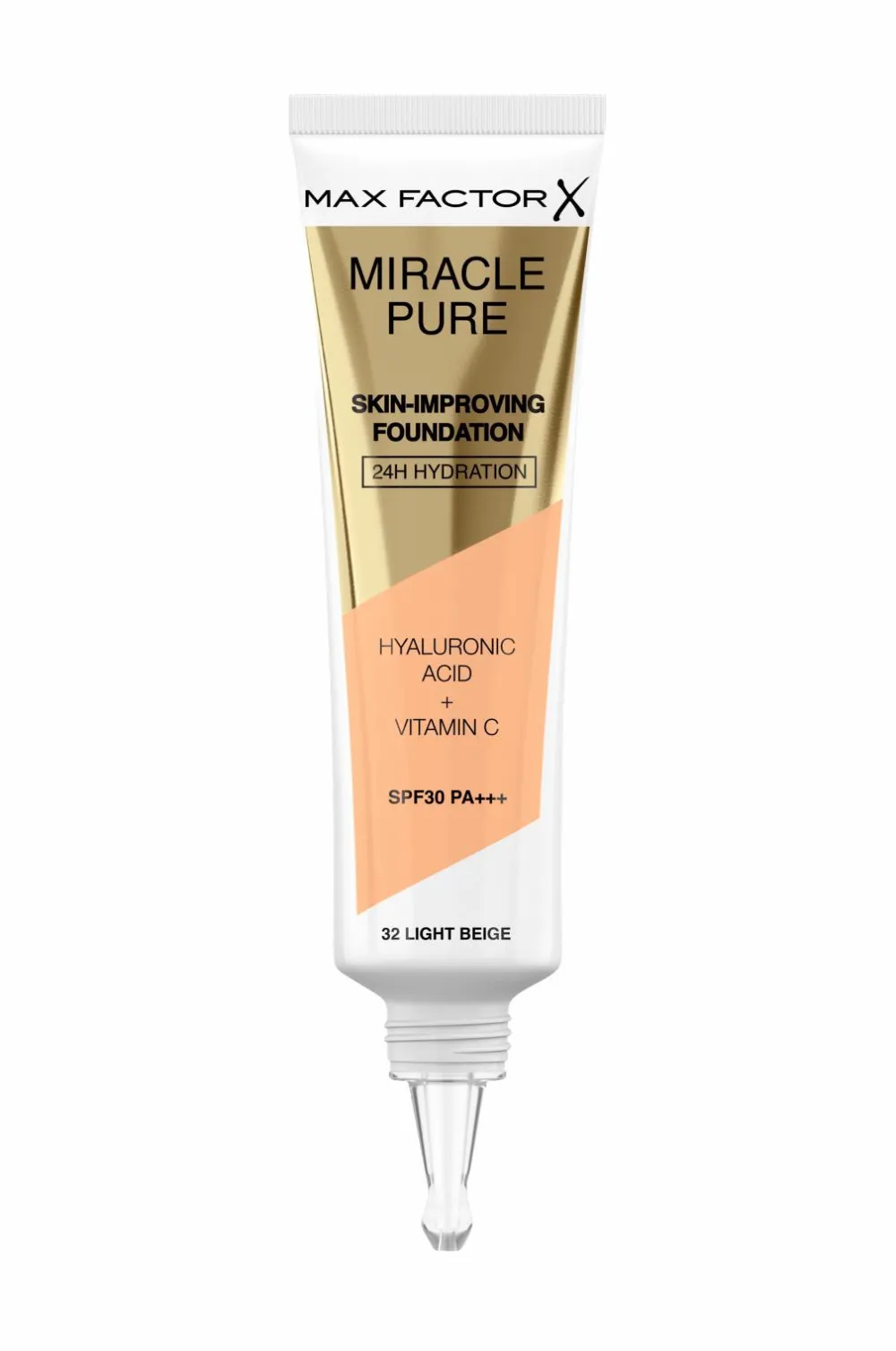 Max Factor Ansigt>Miracle Pure Foundation 30 ml 32 Light beige.