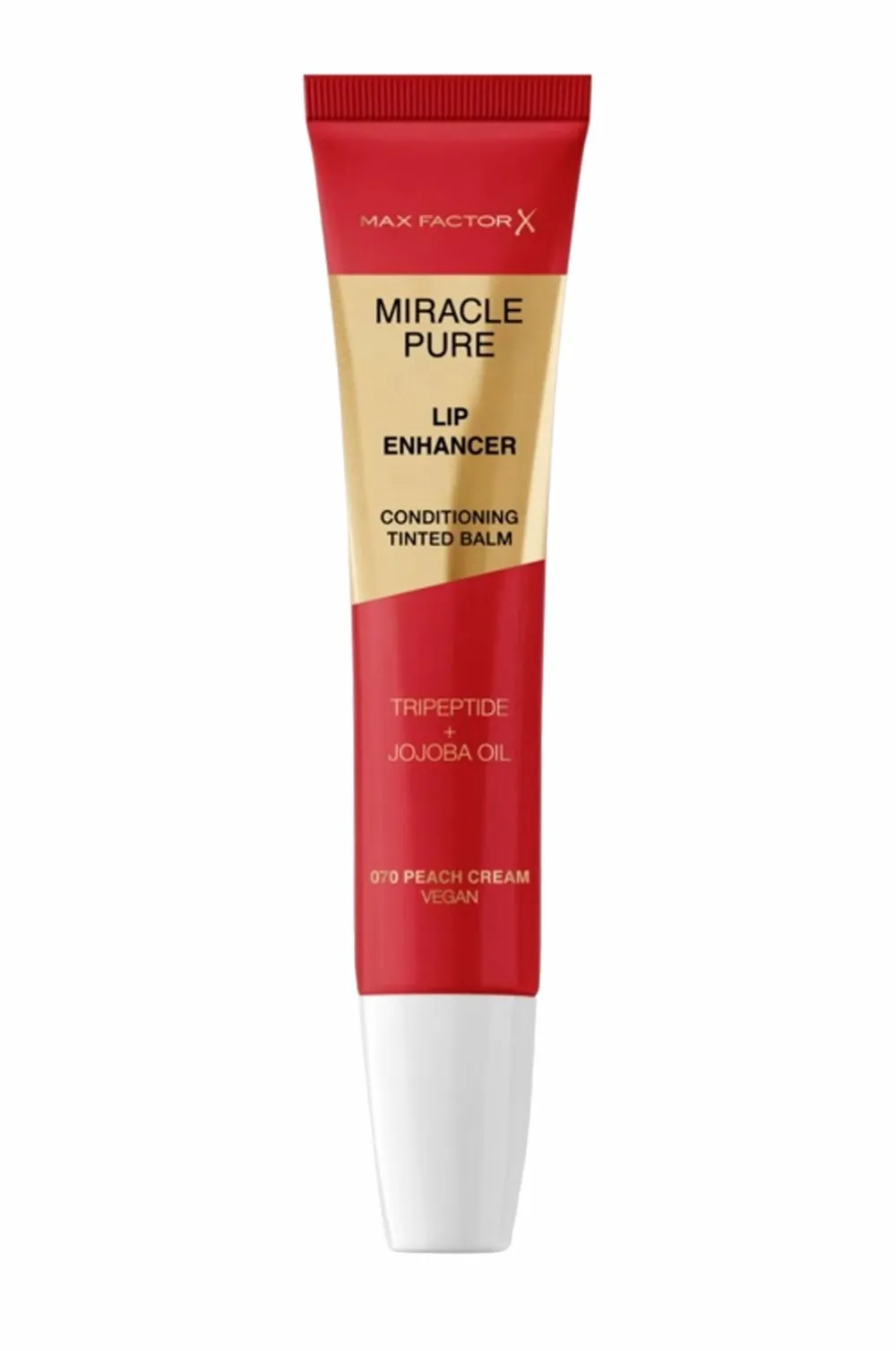 Max Factor Læber>Miracle Pure Lip Enhancer Peach Cream 070