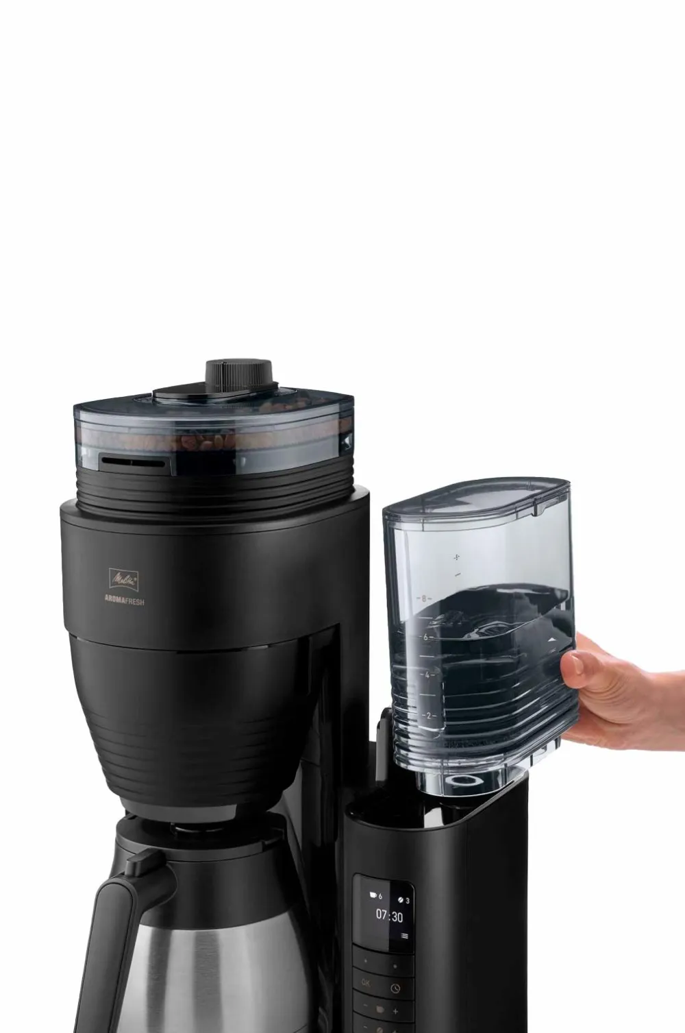 Melitta Kaffe- & Espressomaskiner>Termobrygger Aromafresh Therm Pro Svart No color