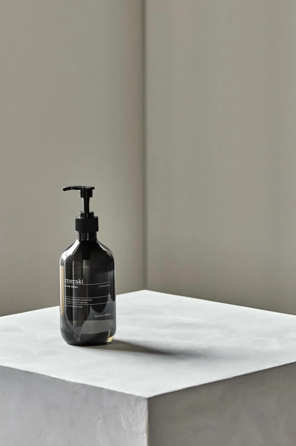 Meraki Opvask & Rengøring>Dish Wash Shadow Lake 490 Ml Grey