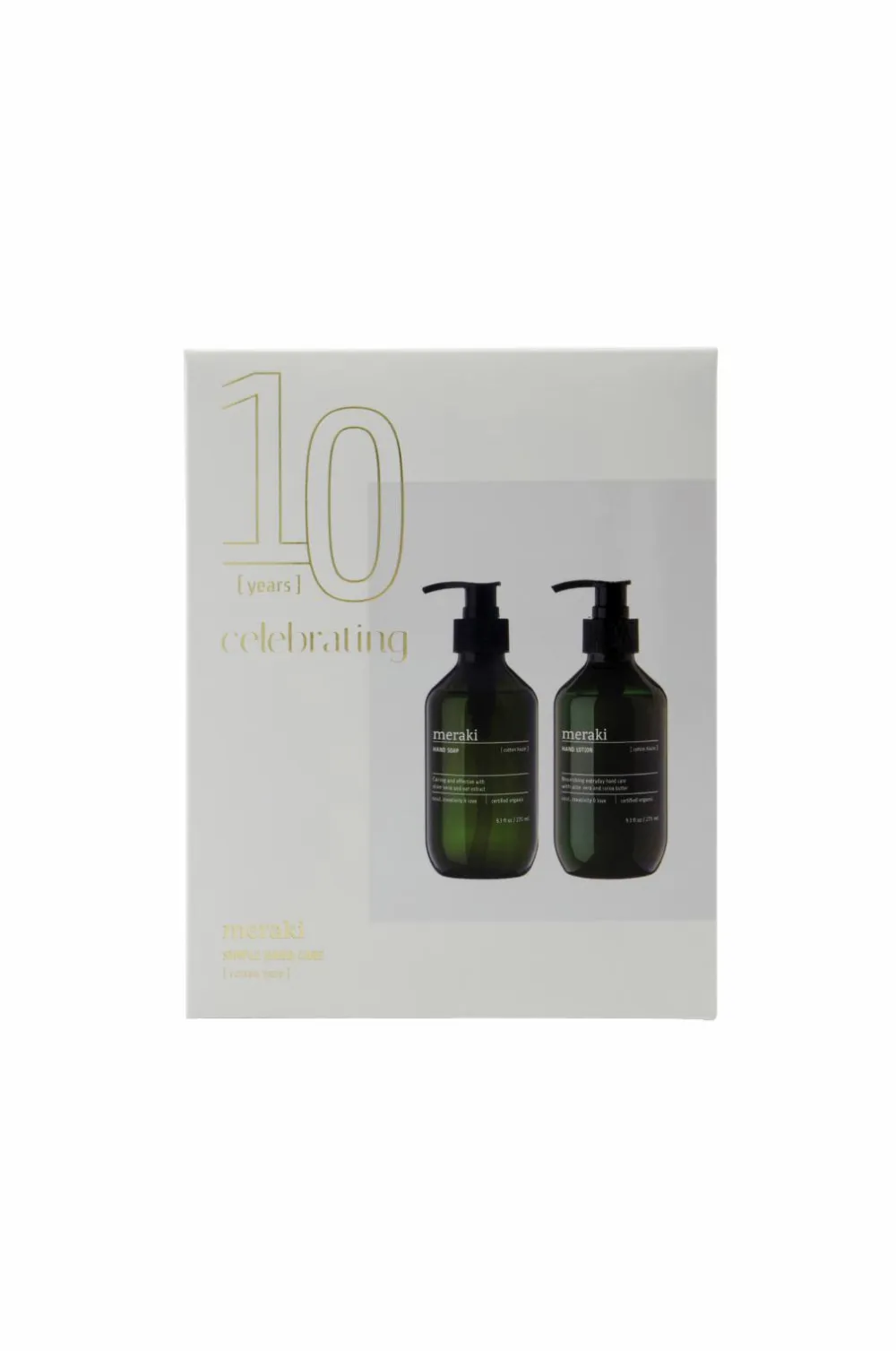 Meraki Kropspleje|Gaveæsker>Giftbox Cotton Haze Simple Hand Care Green