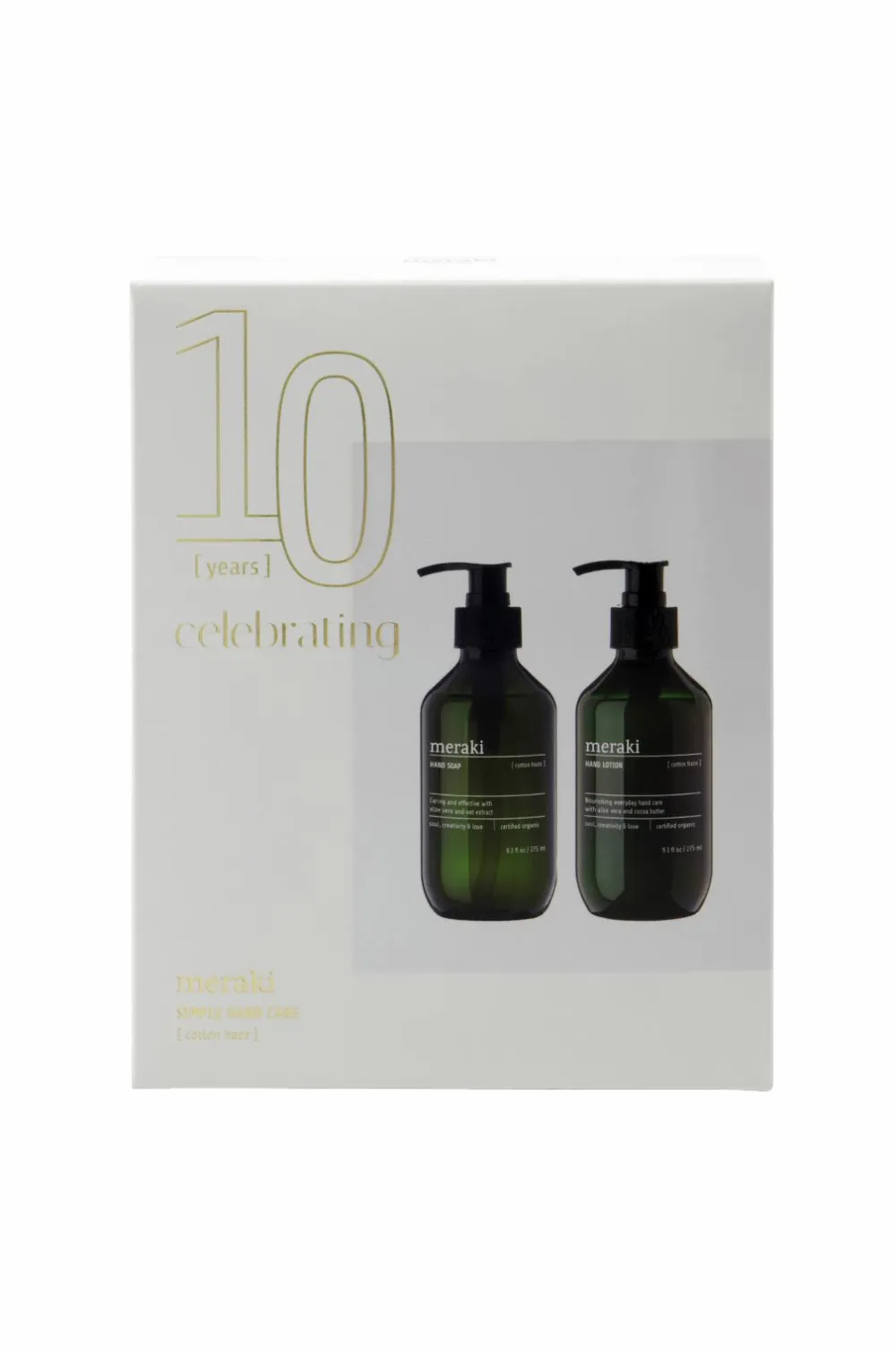 Meraki Kropspleje|Gaveæsker>Giftbox Cotton Haze Simple Hand Care Green