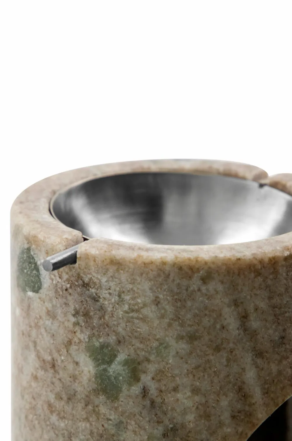 Meraki Rumduft>Oil Burner Marble/Silver