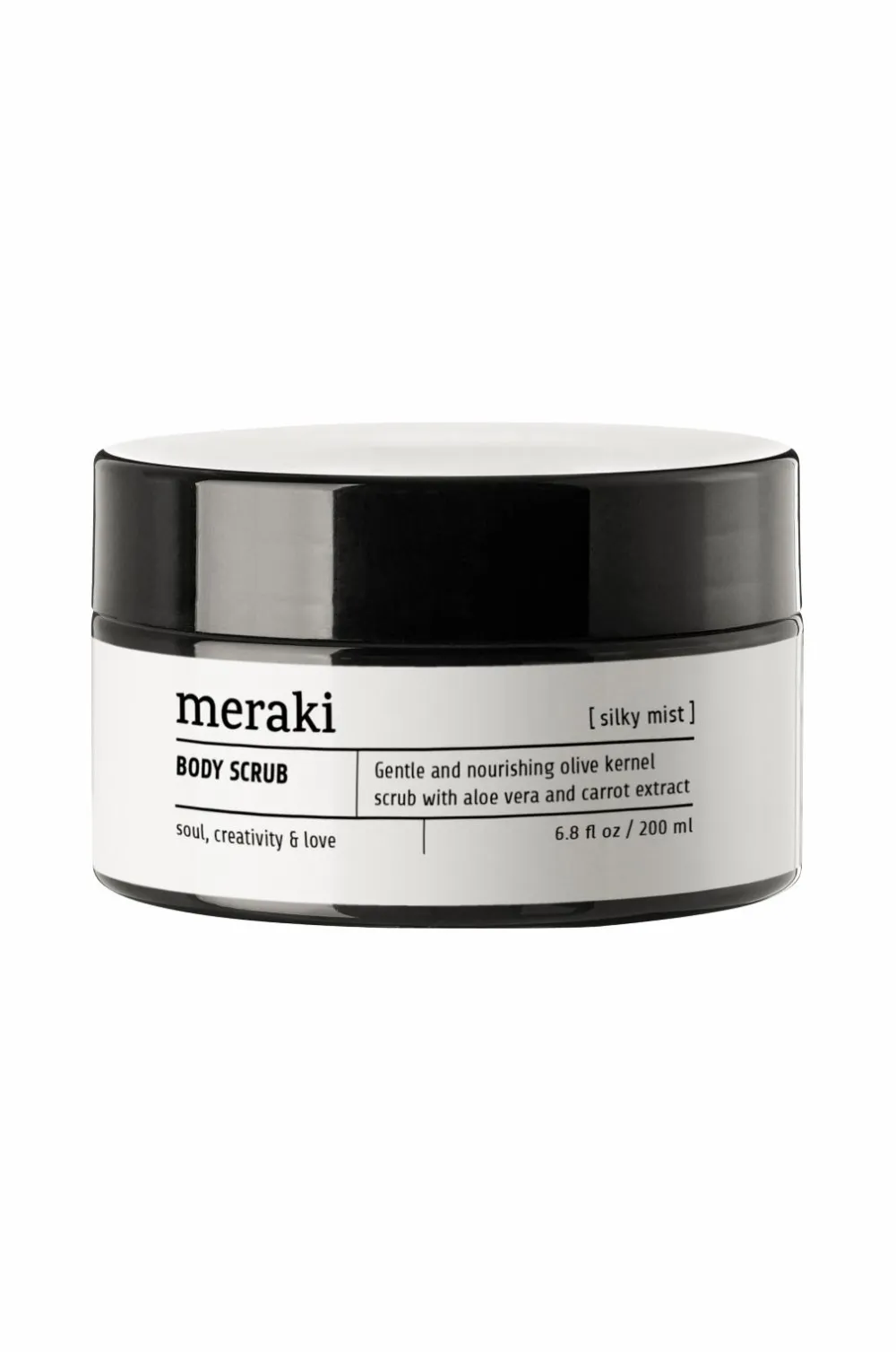 Meraki Kropspleje>Olive Bodyscrub Silky Mist 200 Ml Grey