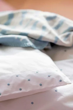 Mille Notti Dyne- & Pudebetræk Til Børn>Babydynebetræk Bello Økologisk Aqua