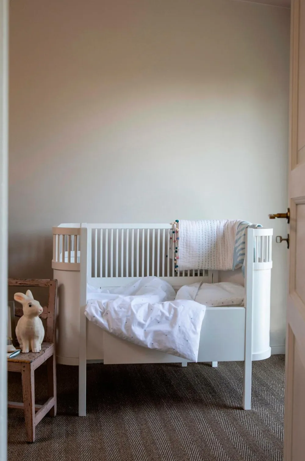 Mille Notti Dyne- & Pudebetræk Til Børn>Babydynebetræk Bello Økologisk Aqua