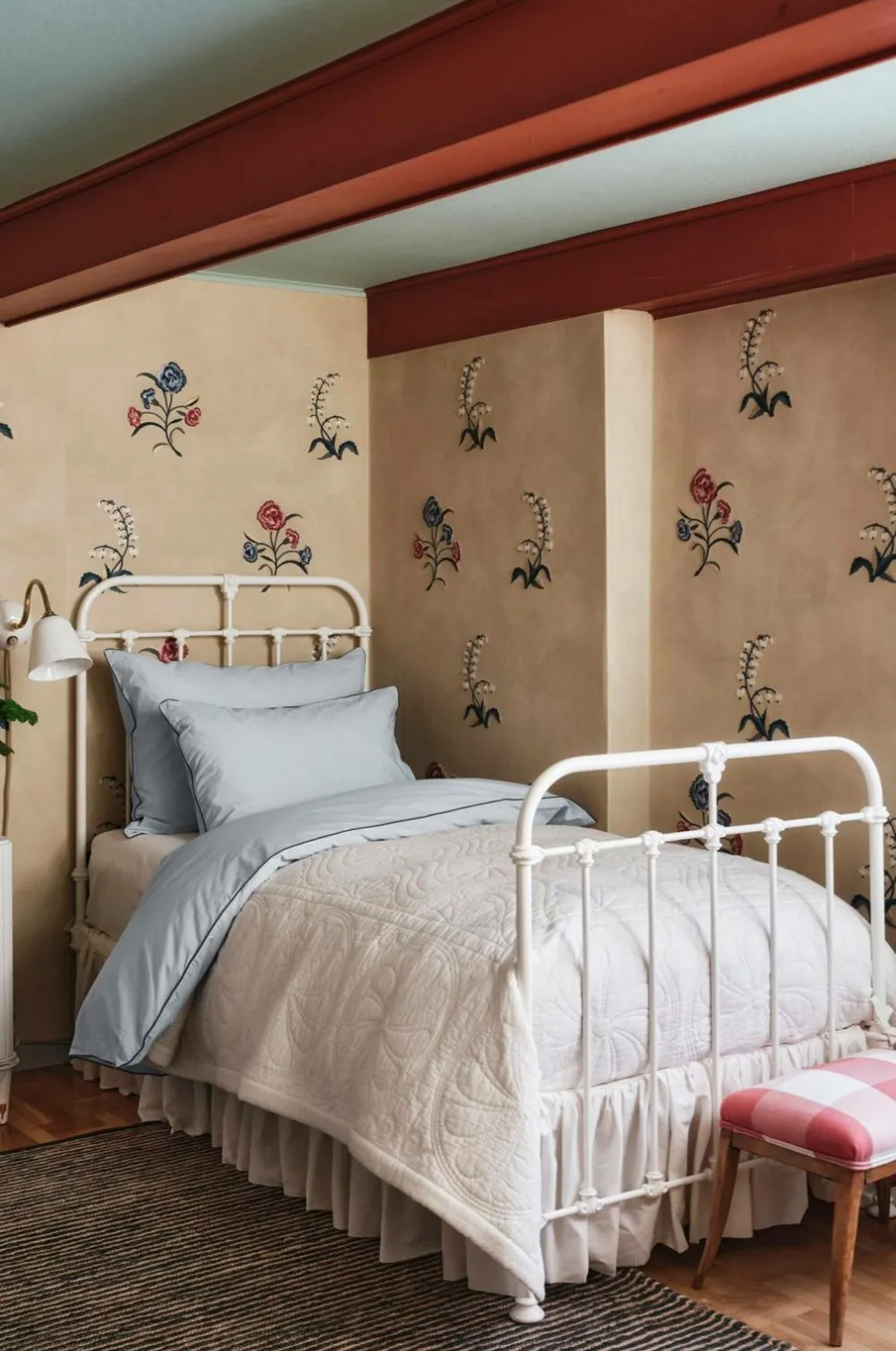 Mille Notti Durham Dusk sengetæppe Beige Outlet