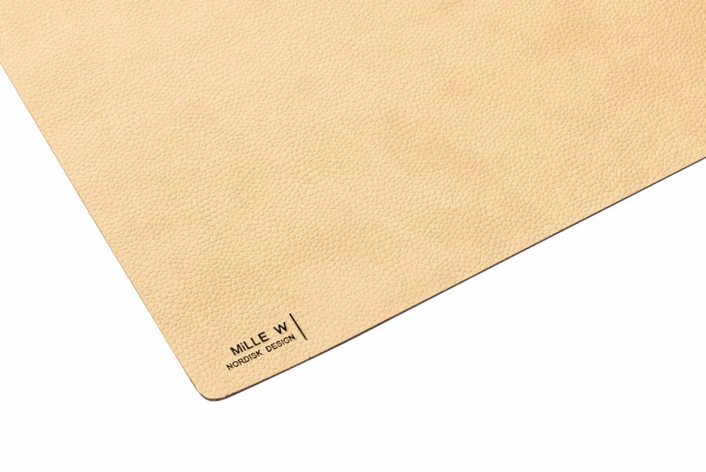 MiLLE W NORDISK DESIGN Kontorartikler>Skrivebordsunderlag 70x50cm Beige