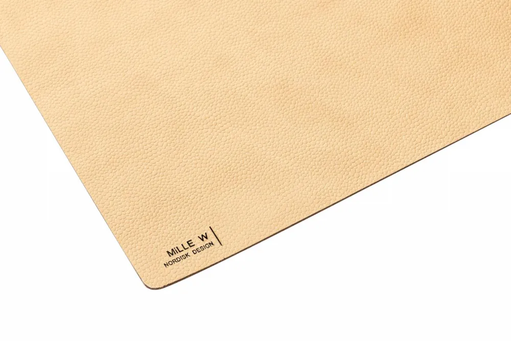 MiLLE W NORDISK DESIGN Kontorartikler>Skrivebordsunderlag 60x40cm Beige