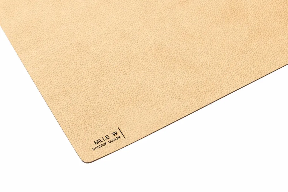 MiLLE W NORDISK DESIGN Kontorartikler>Skrivebordsunderlag 70x30cm Beige