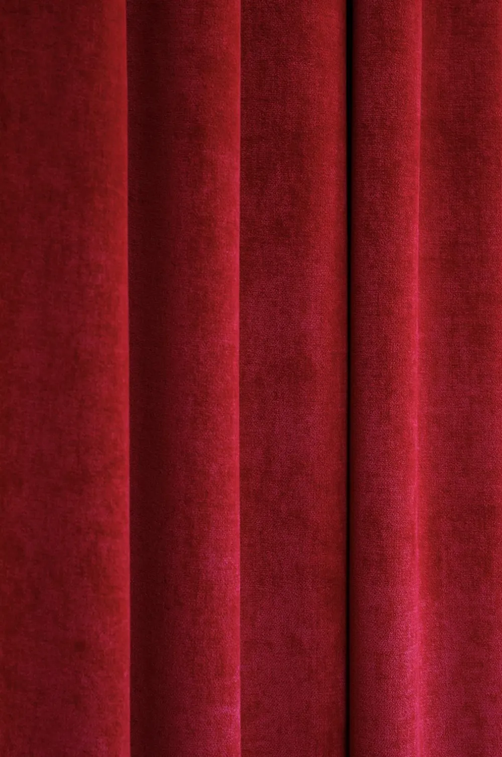 Mimou Velourgardiner>Gardin Velour Red