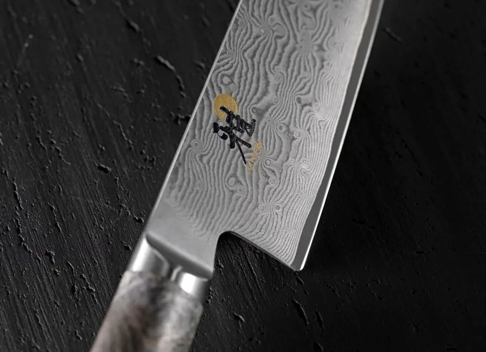 Miyabi Køkkenknive & Knivtilbehør>Kniv Santoku 18 cm 5000 MCD 67 Grey-black