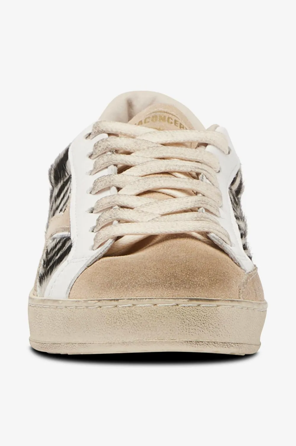 Moaconcept Sneakers>Kondisko Off White Details Cappuccino Zebra Print Horsy Iconic Deluxe