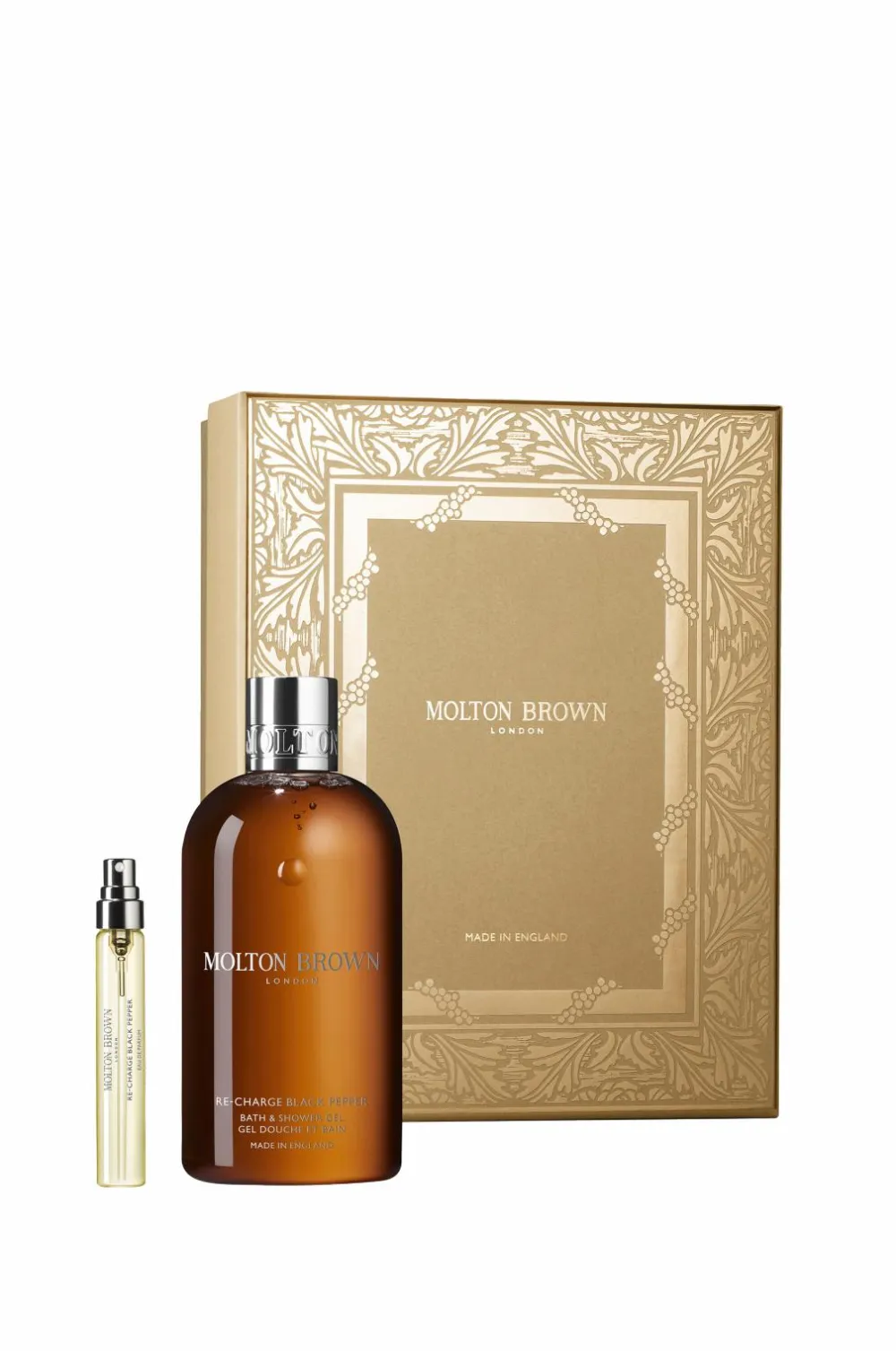 Molton Brown Giftbox Re-Charge Black Pepper Collection Edp 7,5 Ml + Bath & Shower Gel 300 Ml No Color Online