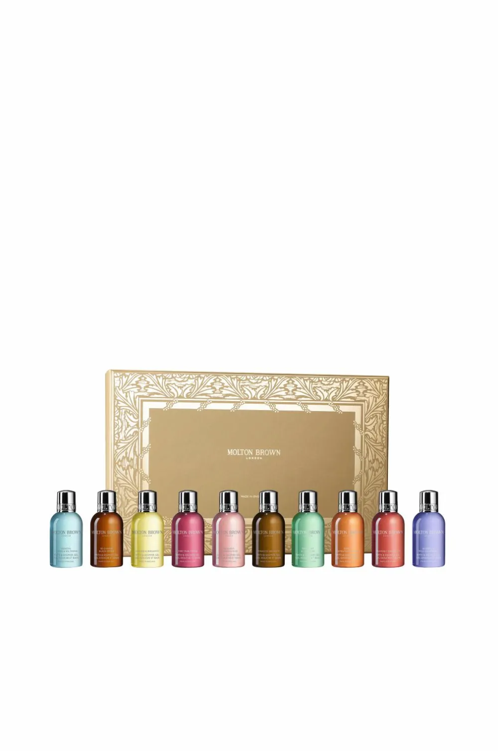 Molton Brown Giftbox Stocking Filler - Bath & Shower Gel 10 X 50 Ml No Color Best