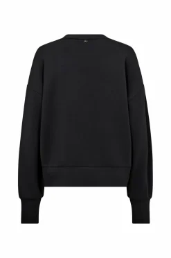 MOS MOSH Sweatshirt mmCelli O-LS Sweatshirt Phantom Discount