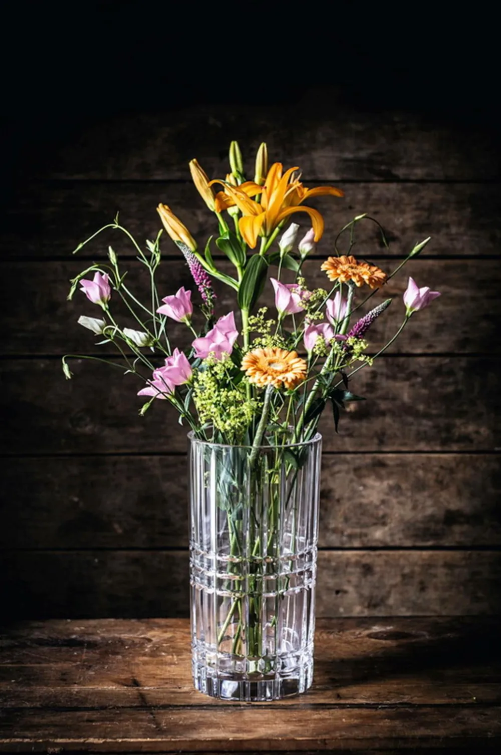 Nachtmann Vase Square højde 23 cm Transparent Hot