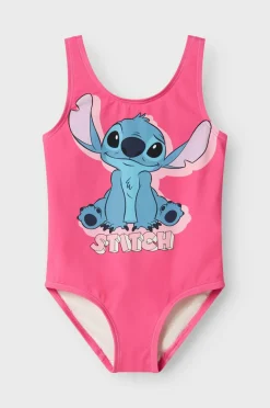 Name it Badedragt nmfModina Stitch Swimsuit Wdi Carmine rose New