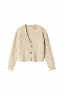 Name it Trøjer & Cardigans>Cardigan nkfHolly Boxy Short Knit Card Pure cashmere
