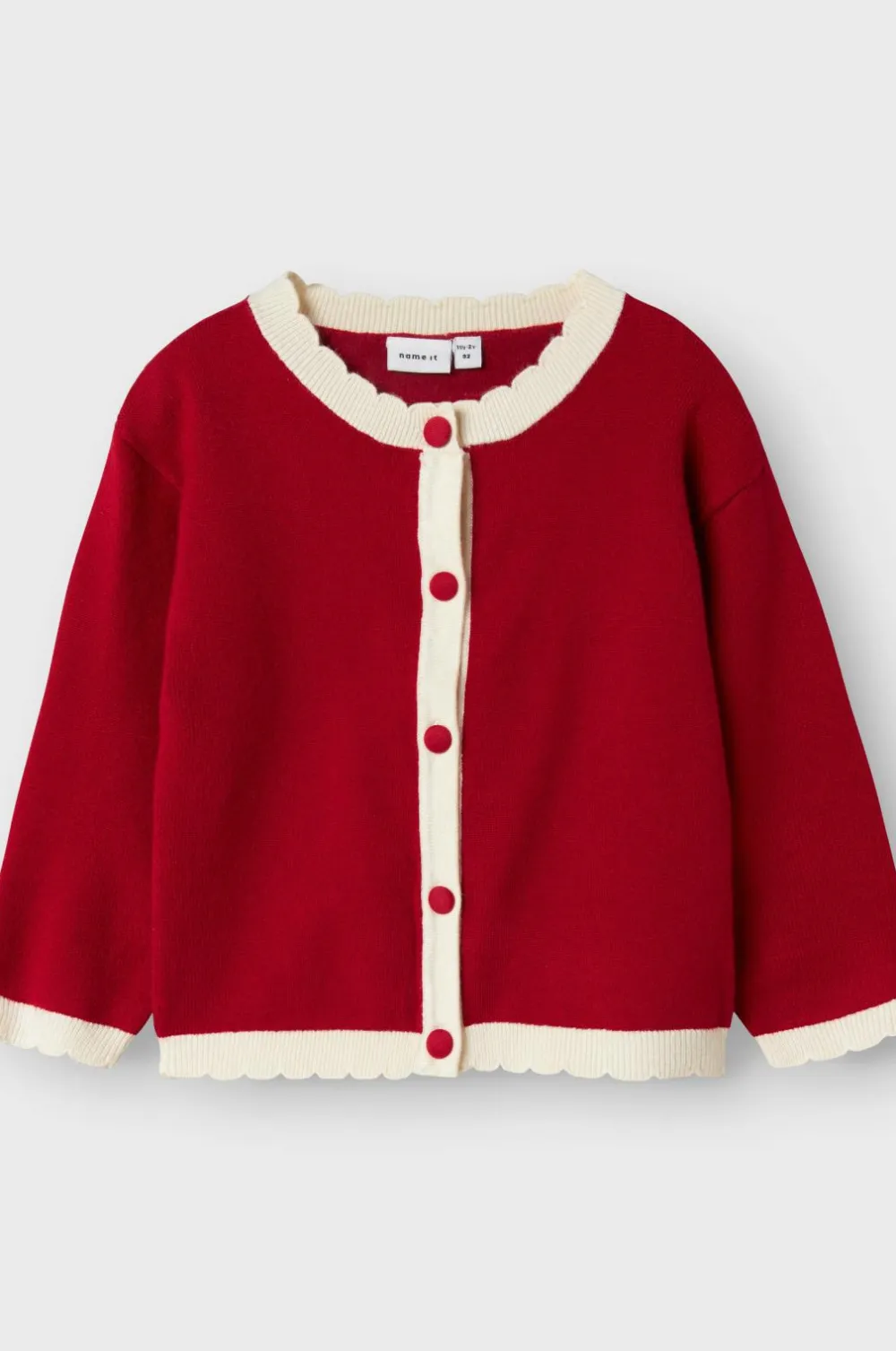 Name it Trøjer & Cardigans>Cardigan nmfAalbo LS Knit Jester red