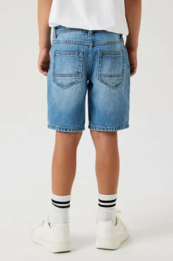 Name it Denimshorts nkmRyan Reg L Dnm Shorts 6750-DM Light blue denim Hot