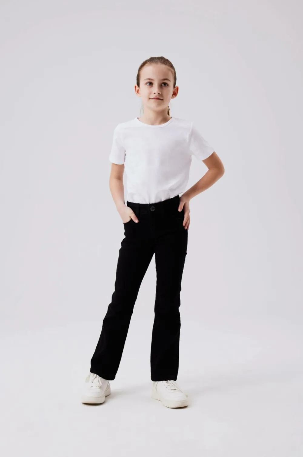 Name it Jeans>Jeans nkfPolly Skinny Boot Jeans 1142 Black denim