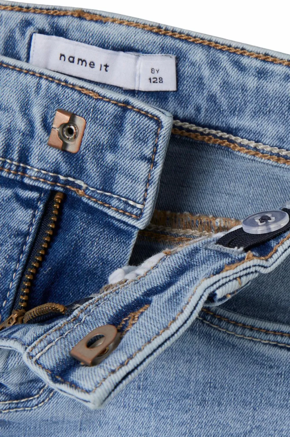 Name it Jeans nkfPolly Skinny Boot Jeans 1142 Light blue denim Clearance