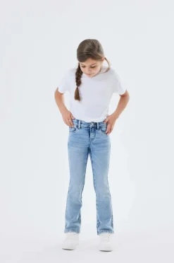 Name it Jeans nkfPolly Skinny Boot Jeans 1142 Light blue denim Clearance
