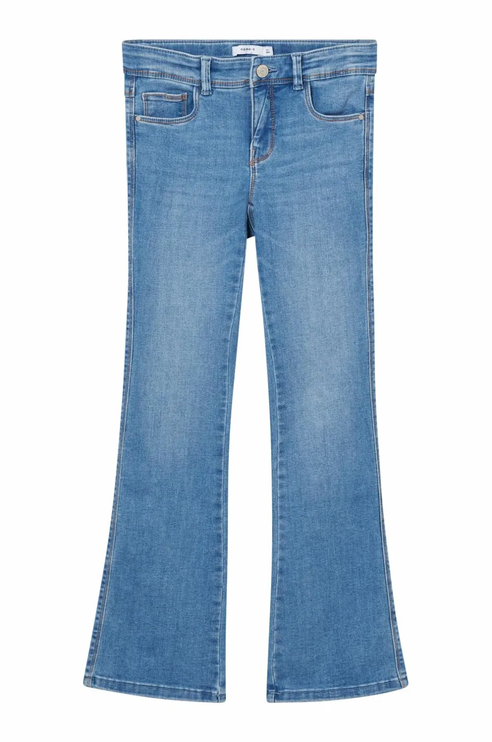 Name it Jeans nkfPolly Skinny Boot Jeans 1142 Medium blue denim