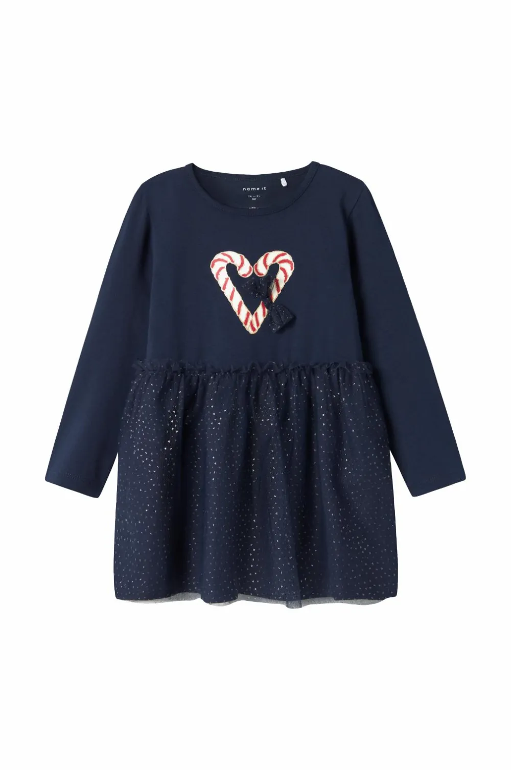 Name it Kjoler>Kjole nmFrijul LS Dress Box Navy blazer
