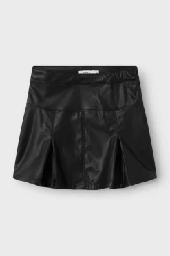Name it Nederdel nkfLinka PU Skirt Black Sale