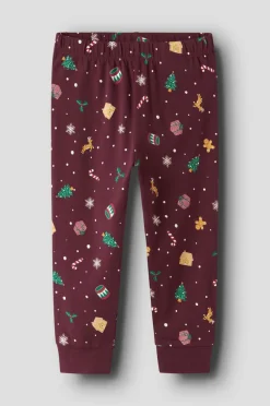 Name it Pyjamassæt nmnVismas LS Bordeaux New