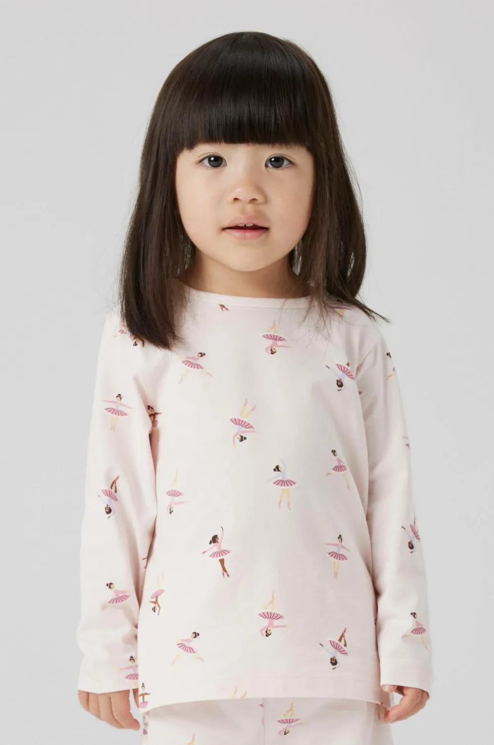 Name it Nattøj & Homewear>Pyjamassæt nmfNightset Ballarina Pearl