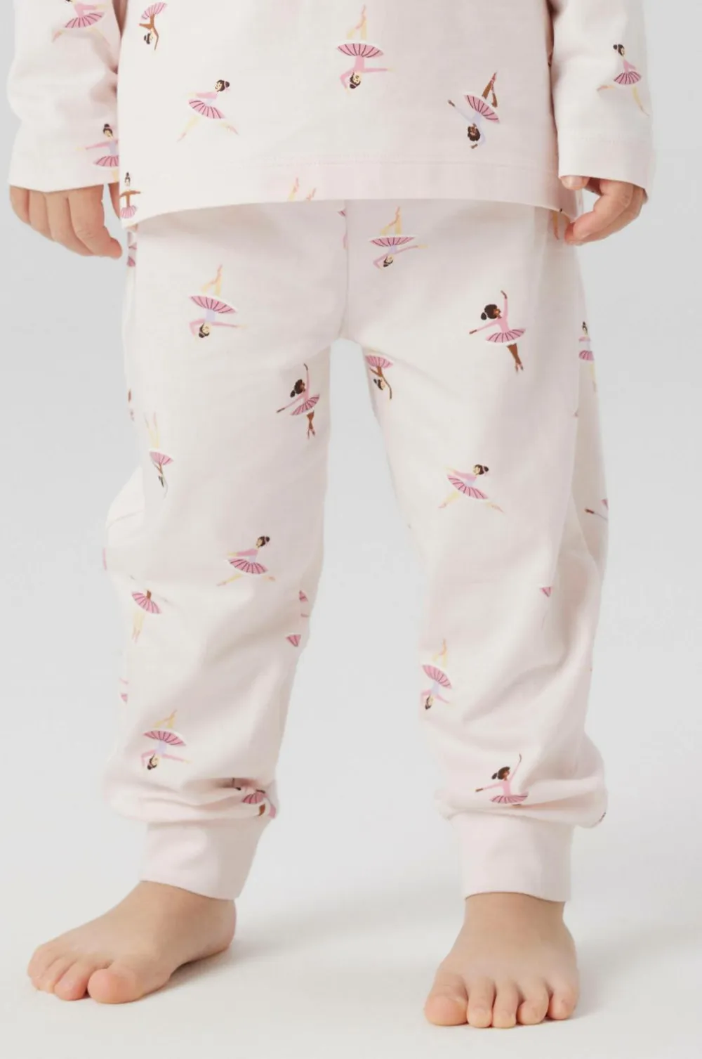 Name it Nattøj & Homewear>Pyjamassæt nmfNightset Ballarina Pearl