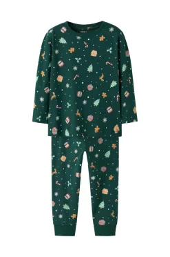 Name it Nattøj & Homewear>Pyjamassæt nmnVismas LS Botanical garden