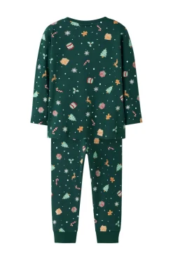 Name it Nattøj & Homewear>Pyjamassæt nmnVismas LS Botanical garden