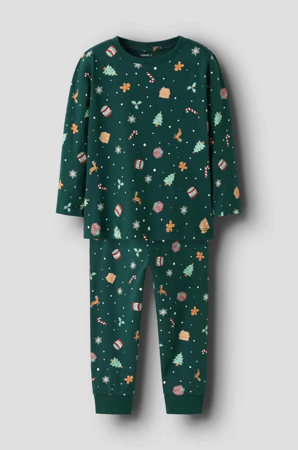 Name it Nattøj & Homewear>Pyjamassæt nmnVismas LS Botanical garden
