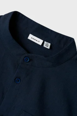 Name it Skjorte nkmFalinnen SS Shirt Navy blazer New