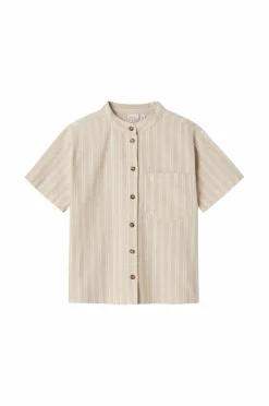 Name it Skjorte nkmHalom Nreg SS Shirt Box Peyote Hot