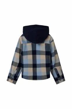Name it Skjorte nkmLarry LS Overshirt WH Navy blazer Sale