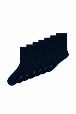 Name it Strømper nknSock 7P Solid Noos 7-pak Dark sapphire