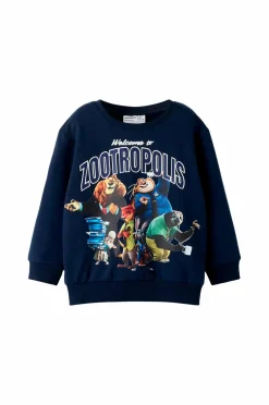 Name it Sweatshirts & Hoodies>Sweatshirt nmmNoel Zootropolis Nreg Navy blazer