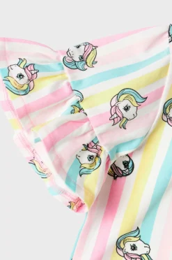 Name it T-shirt + shorts nmfMidis Mlp SS Nreg Shortsset Pink frosting Discount