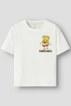 Name it T-shirt nkmDex Sponge SS Cloud dancer Best