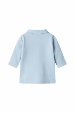 Name it Toppe & T-Shirts>baby T-shirt nbmDexter LS Polo Top Celestial blue